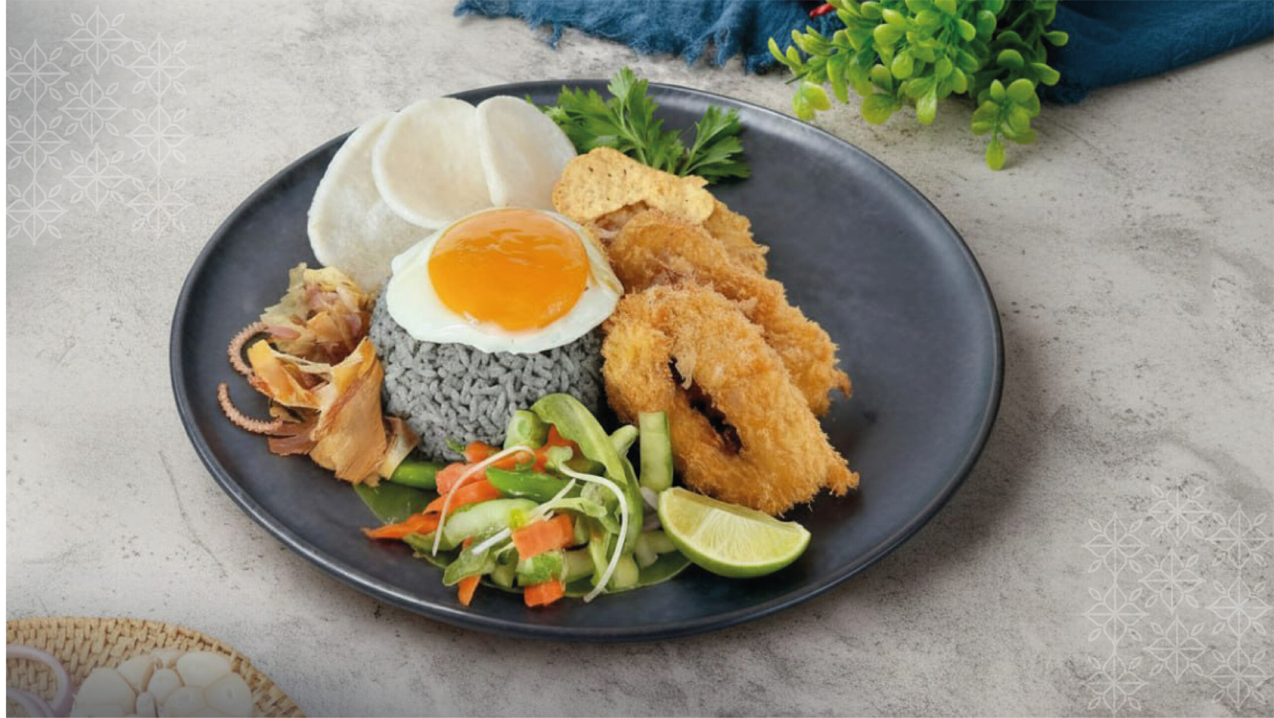 Taste of Indonesia – Nasi Goreng Cumi Hitam at 23 Sky Restaurant